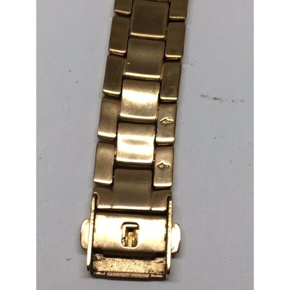 Authentic Fossil Watch Band Bracelet Links Case Use For Parts Used 18mm V807 - Picture 8 of 11